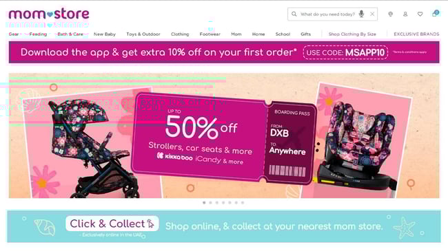 Mom and baby products company gets a digital home